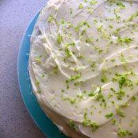 Courgette, Cardamom and Lime Cake