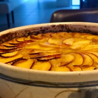 Mary Berry's Brioche Frangipane Apple Pudding